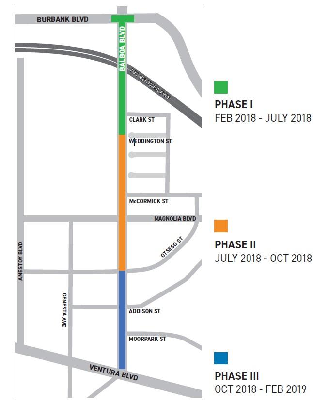 Balboa Boulevard Map