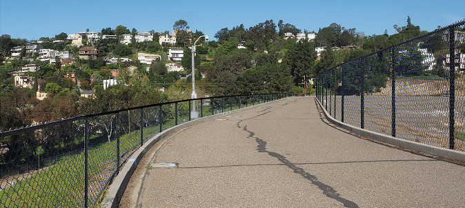 Silver Lake South Dam Pathway