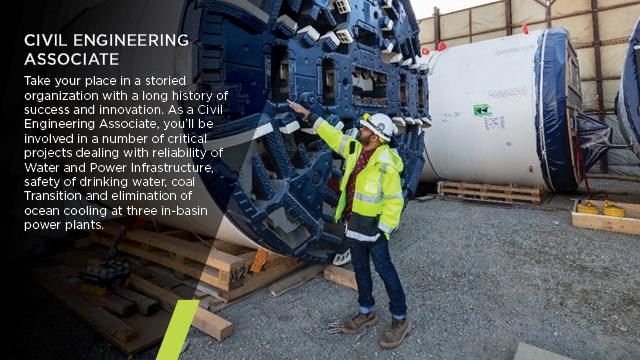 Engineer looking at equipment at a facility