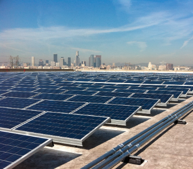 Solar panel array