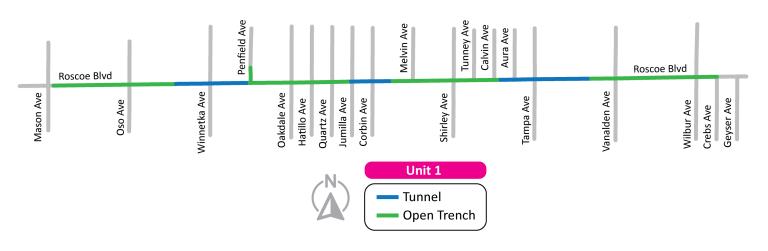 Roscoe Trunk Line – Unit 1 Map