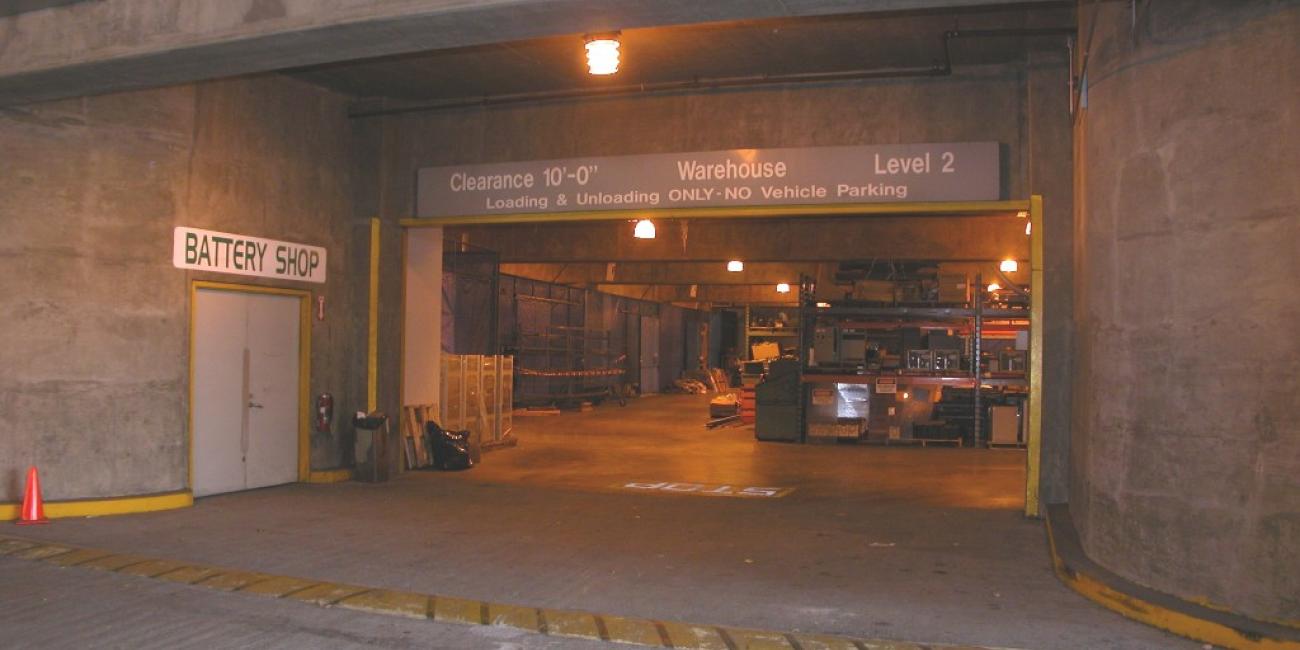 Palmetto Substations Regional Center, Warehouse Entrance
