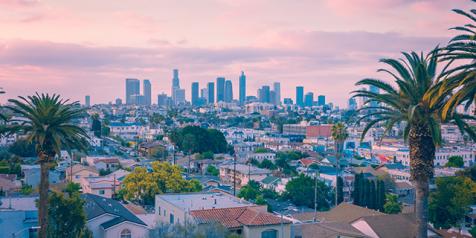 Strategic Initiatives Hero Banner - skyline of LA