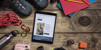 Various camping gear and resources displayed to show ideal camping preparation essentials.